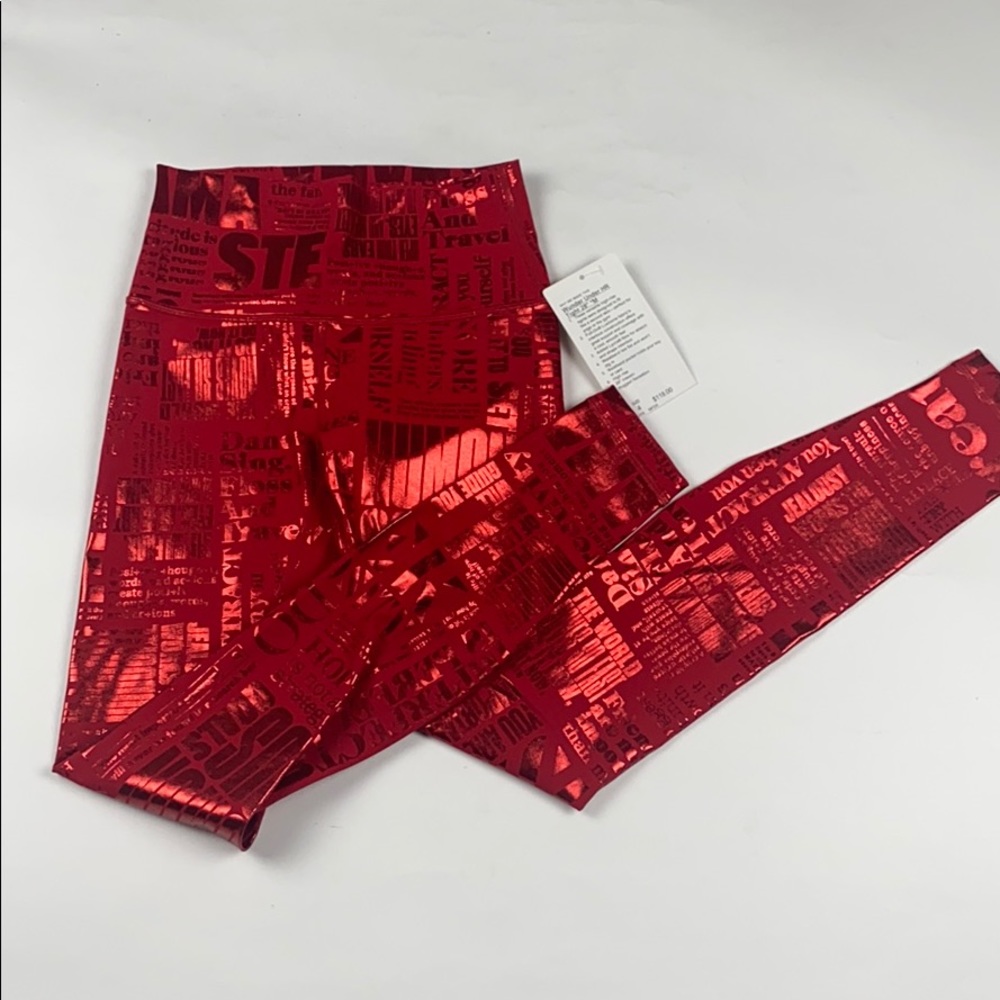 Lululemon Wunder Under Manifesto Leggings - Picture 2 of 4